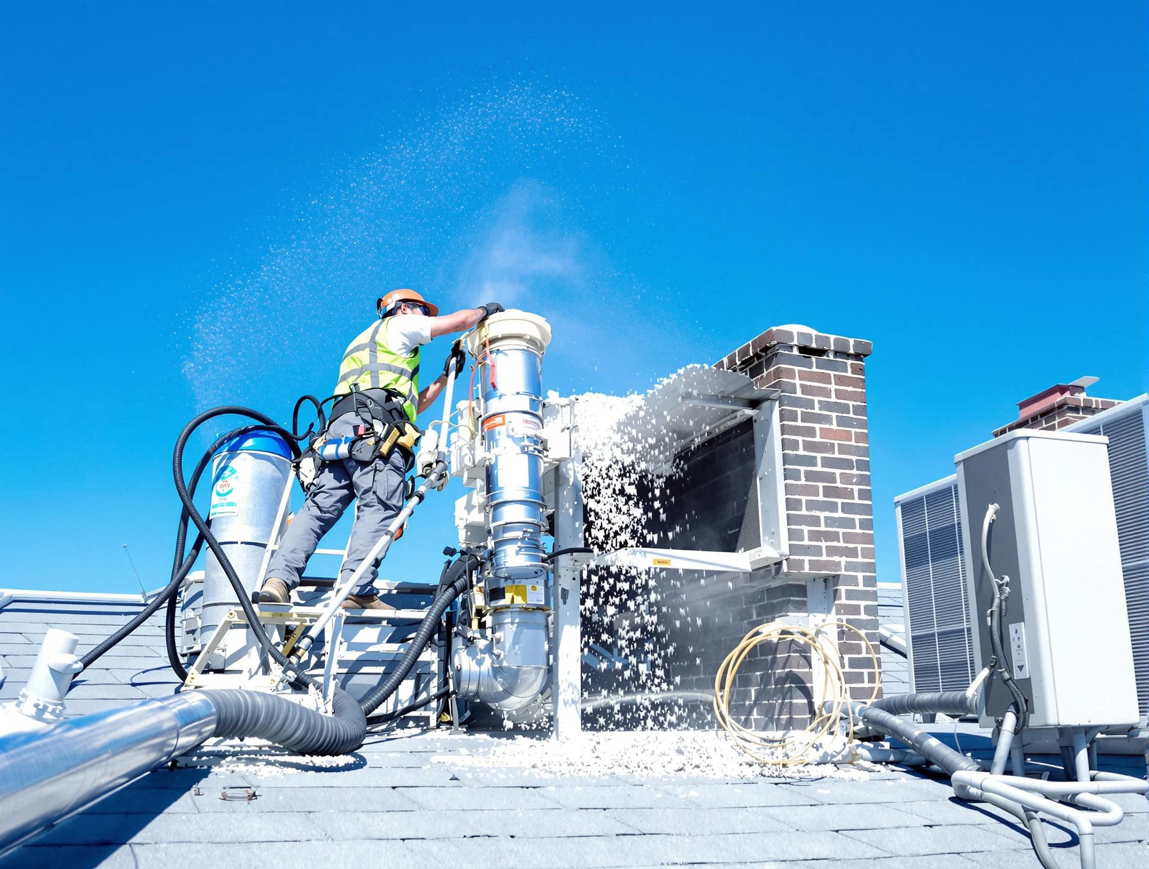 Expert roof dryer vent cleaning by Denver Dryer Vent Cleaning in Denver