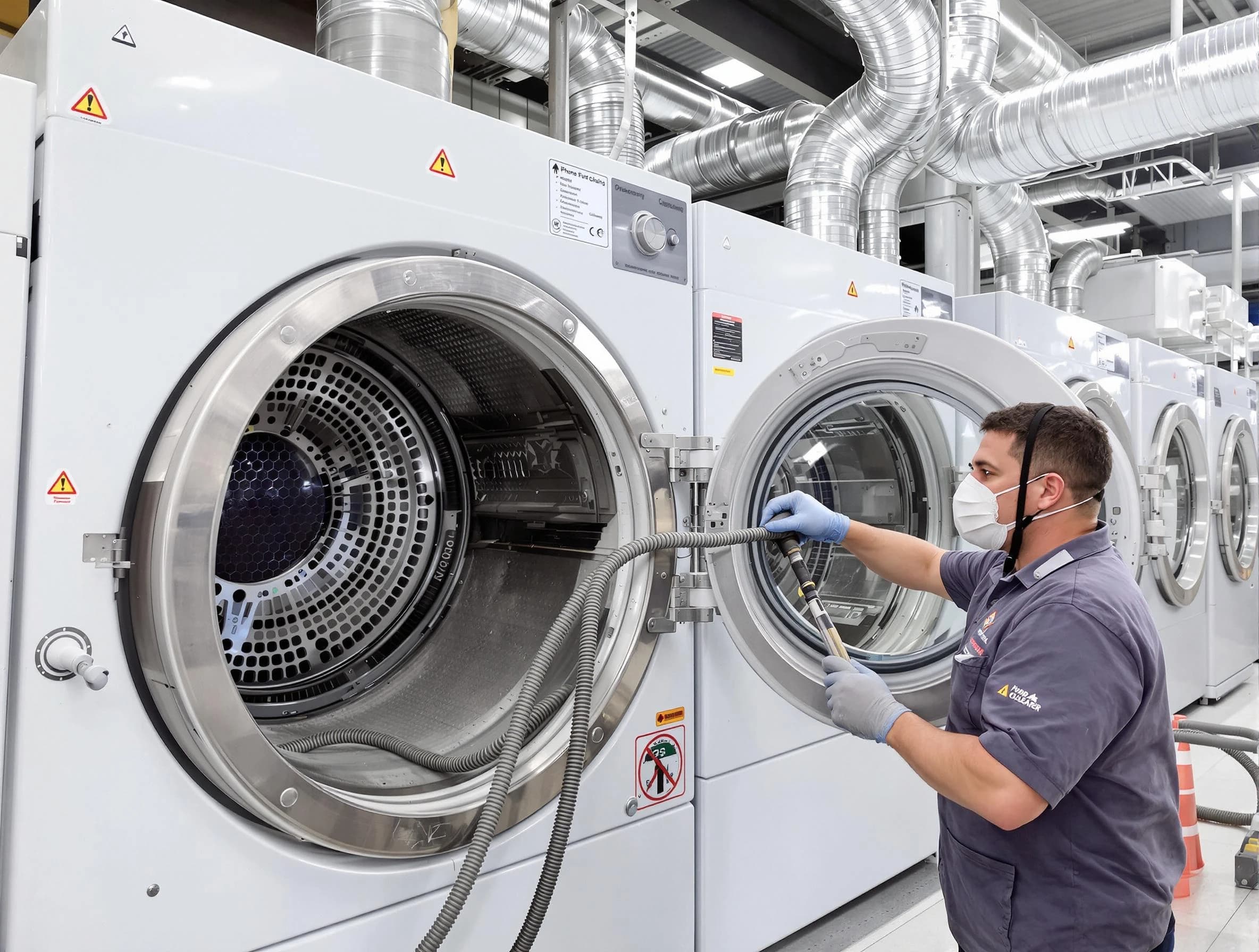 Industrial-grade dryer vent cleaning by Denver Dryer Vent Cleaning in Denver