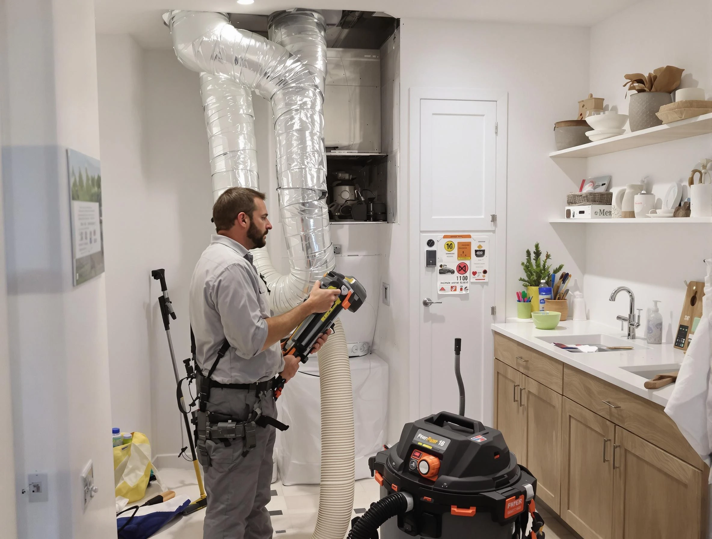 Clogged Dryer Vent Cleaning in Denver