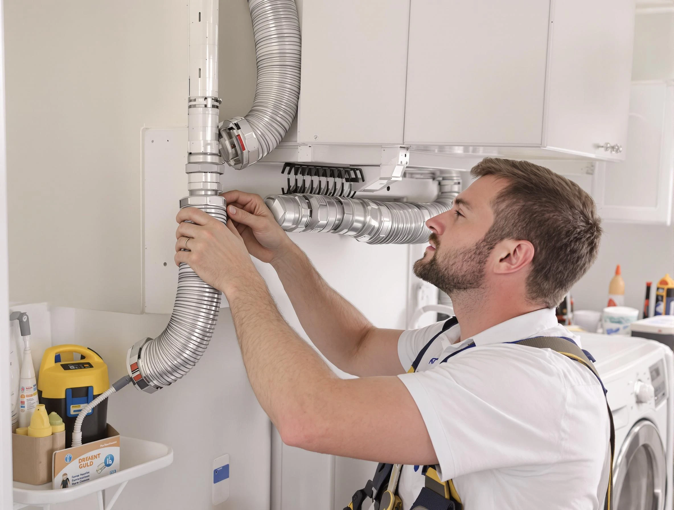 Professional dryer vent repair and installation by Denver Dryer Vent Cleaning in Denver