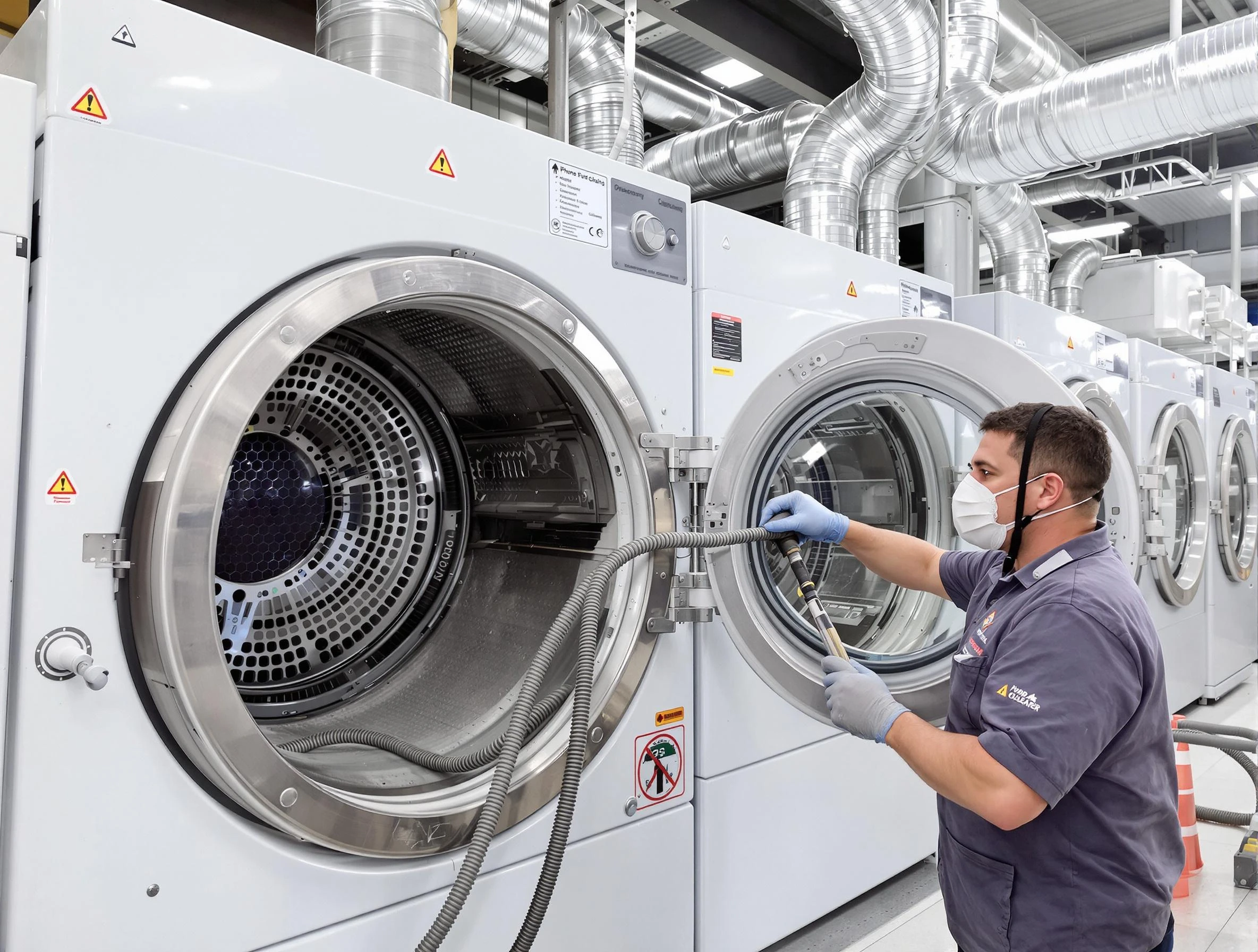 Industrial-grade dryer vent cleaning by Denver Dryer Vent Cleaning in Denver